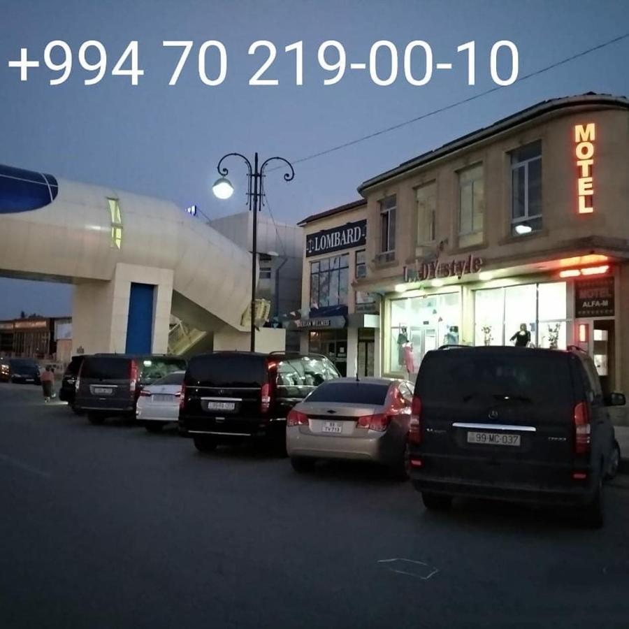 Quba Alfa-M Motel Buitenkant foto